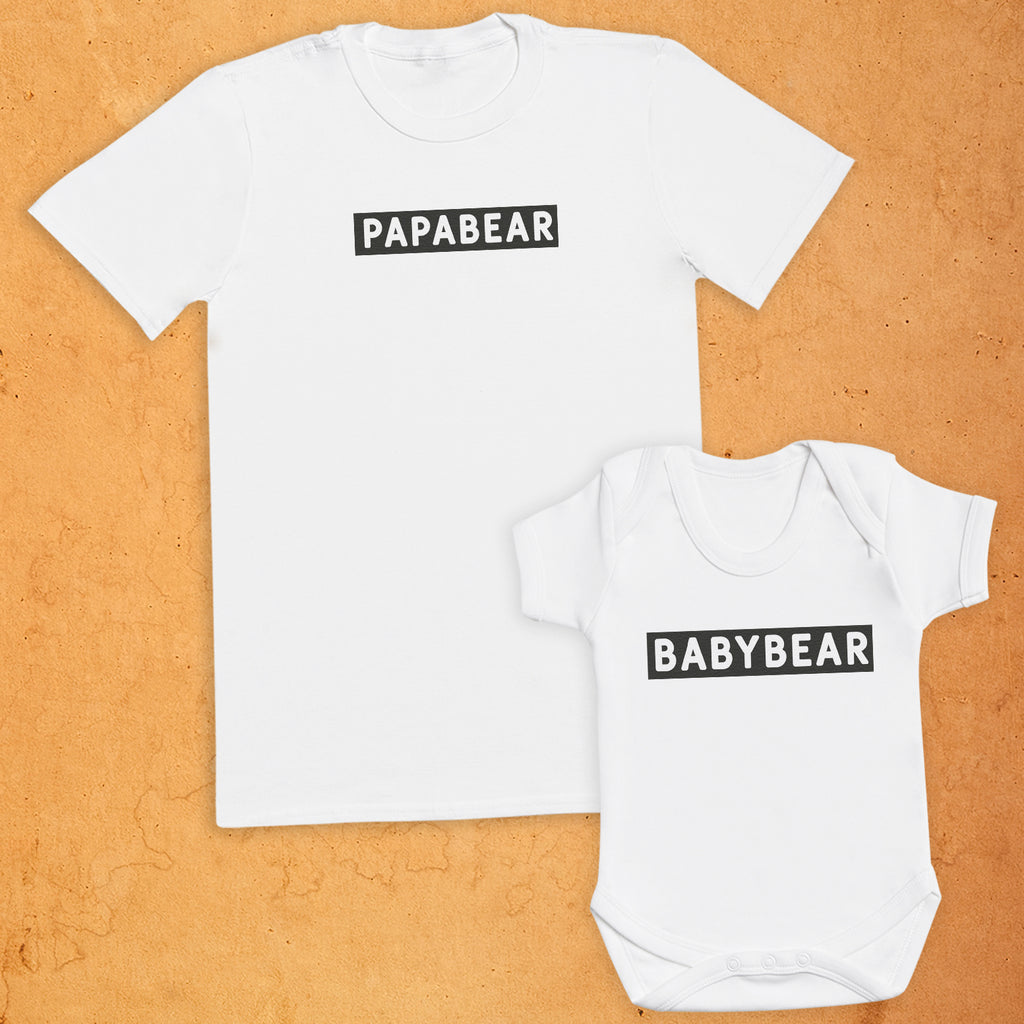 Baby Bear Baby Gift Set - Matching Gift Set - Baby Bodysuit