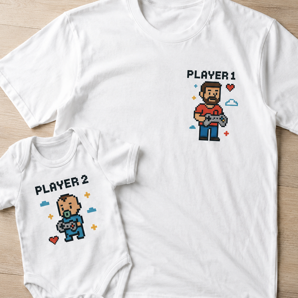 Player 2 - Baby Gift Set - Baby Matching Gift Set