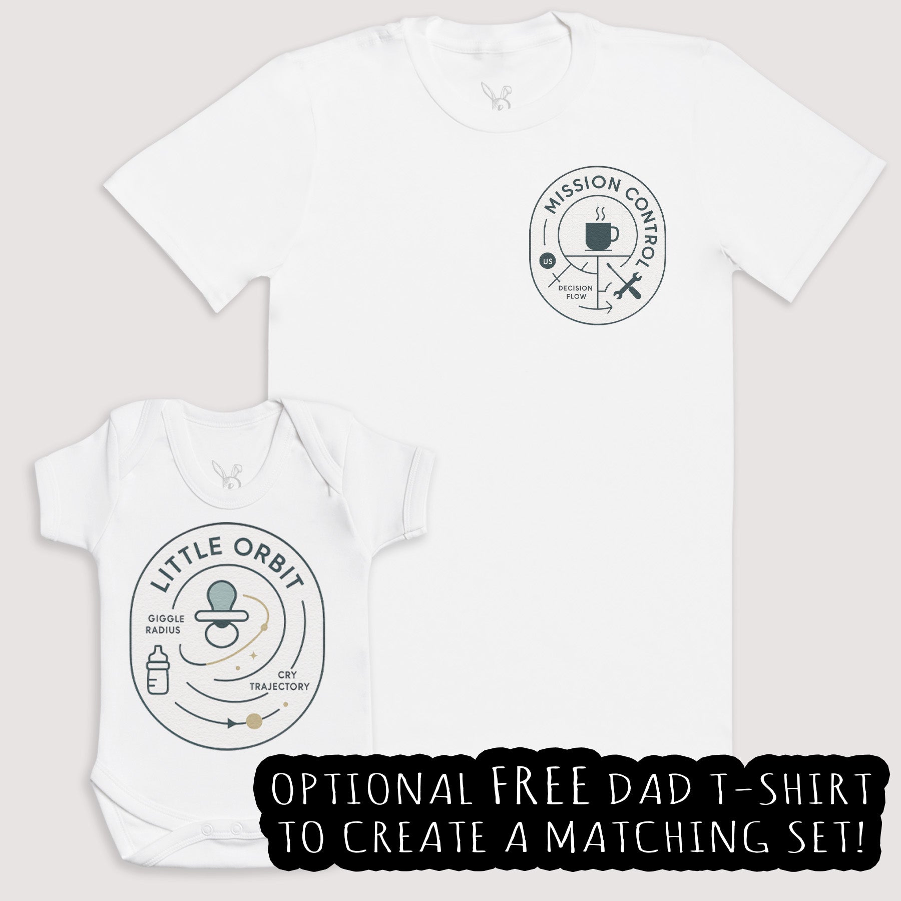 Little Orbit - Baby Gift Set - Baby Matching Gift Set