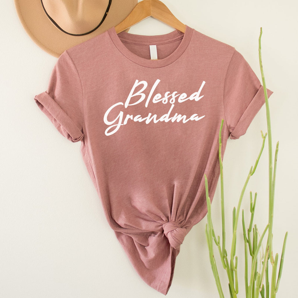 Blessed Grandma - Womens T-Shirt - Grandma T-Shirt
