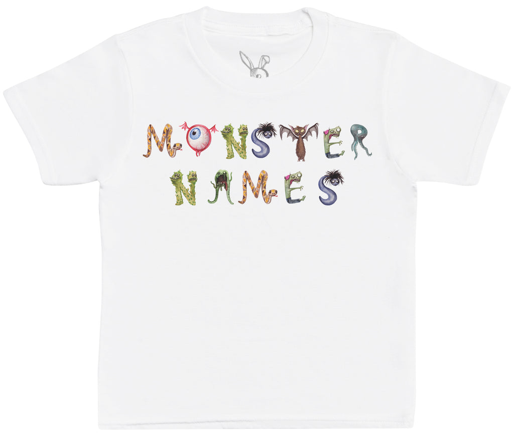 Personalised Monster Name T-Shirt or Bodysuit