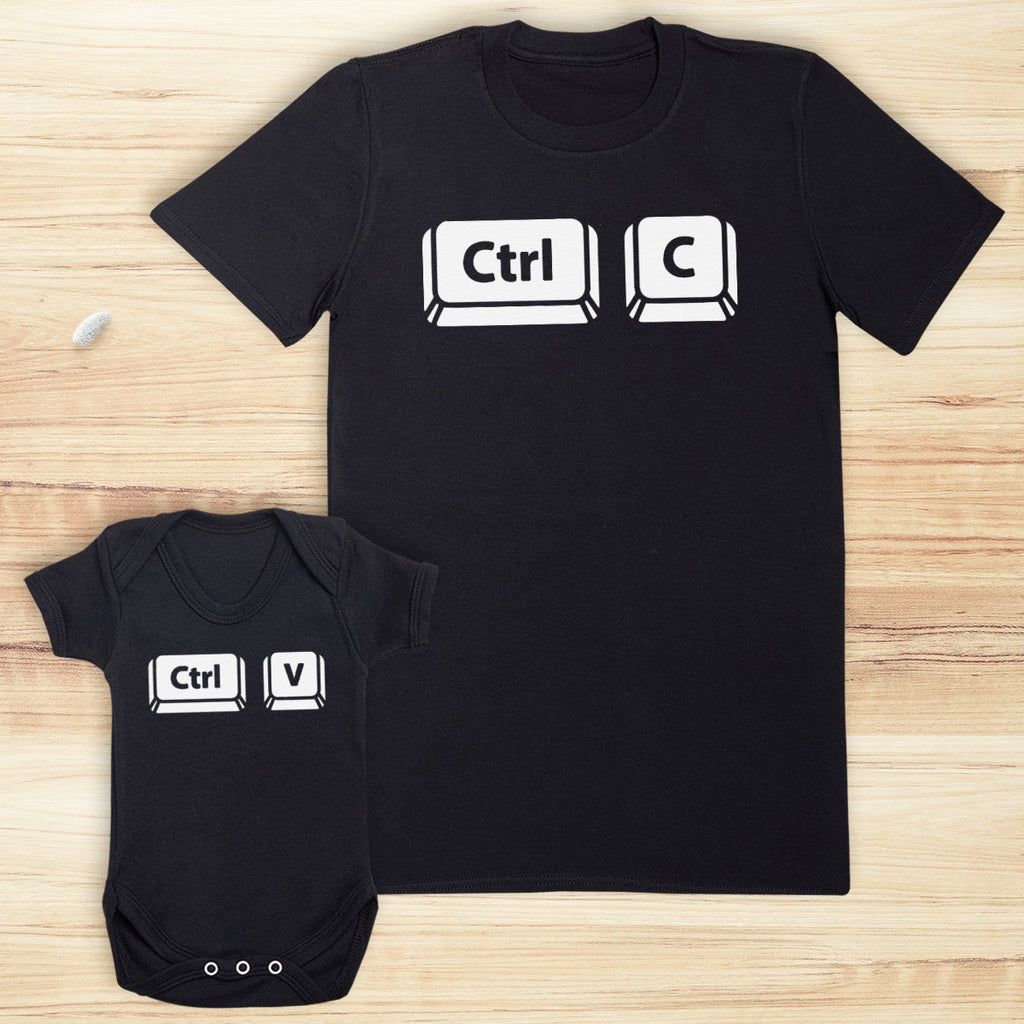 CTRL C CTRL V T-Shirt Bodysuit T-Shirt (Sold Separately