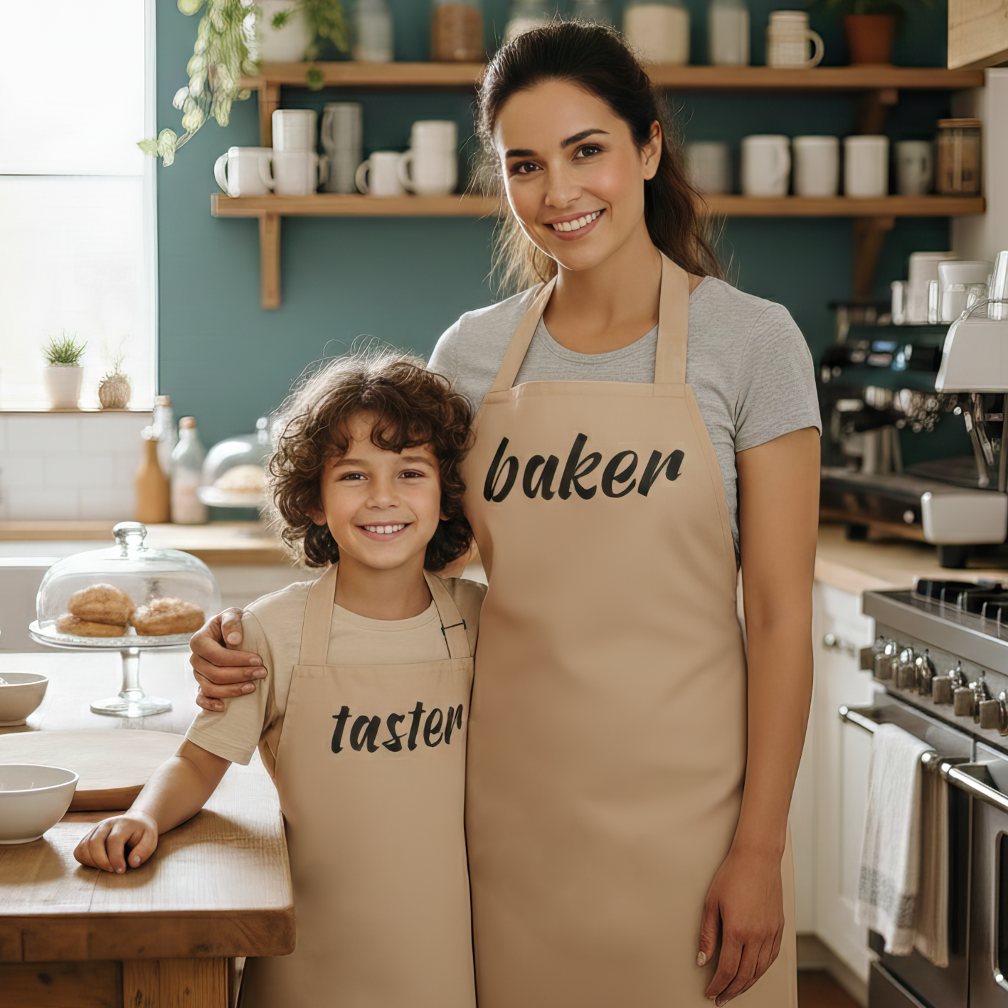 Baker & Taster - Adults & Kids Aprons - (Sold Separately)