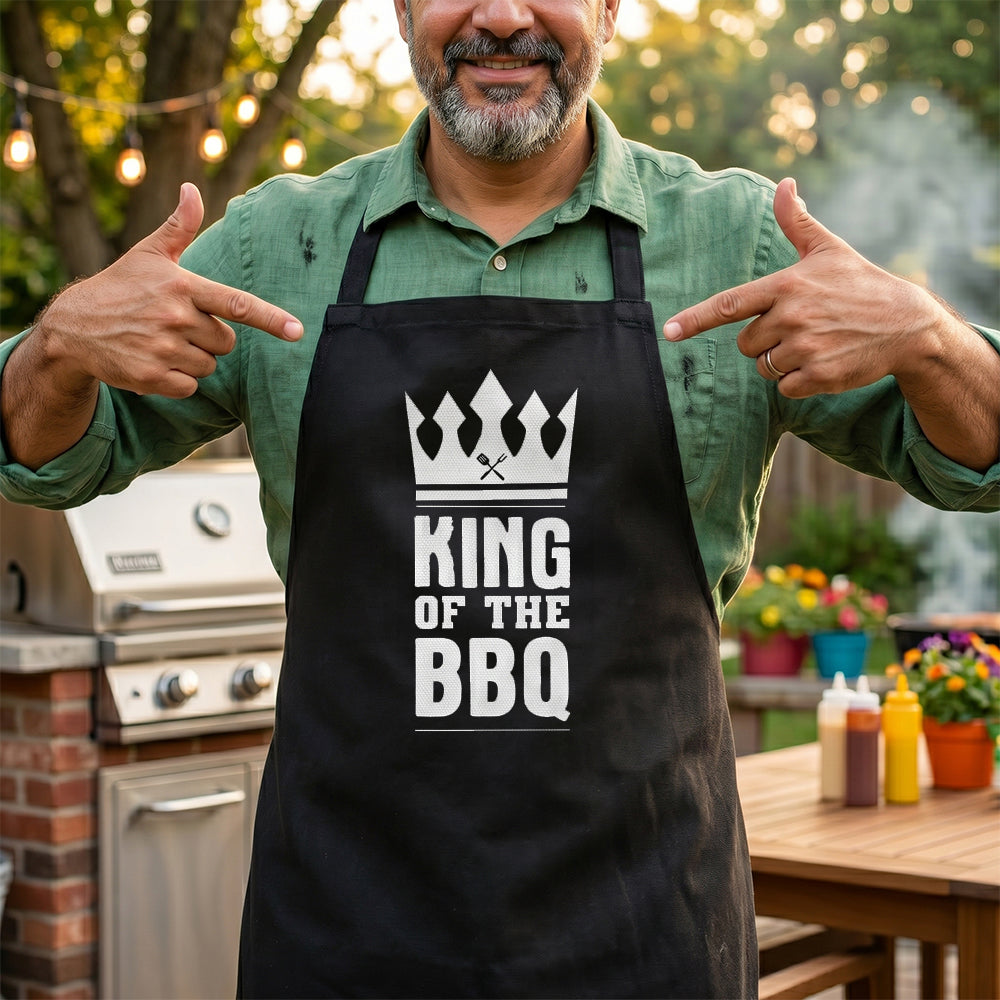 King Of The BBQ - Herrenschürze