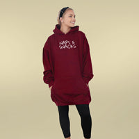 Naps & Snacks - Huge Oversized Comfy Original Hoody from Huge Hoods