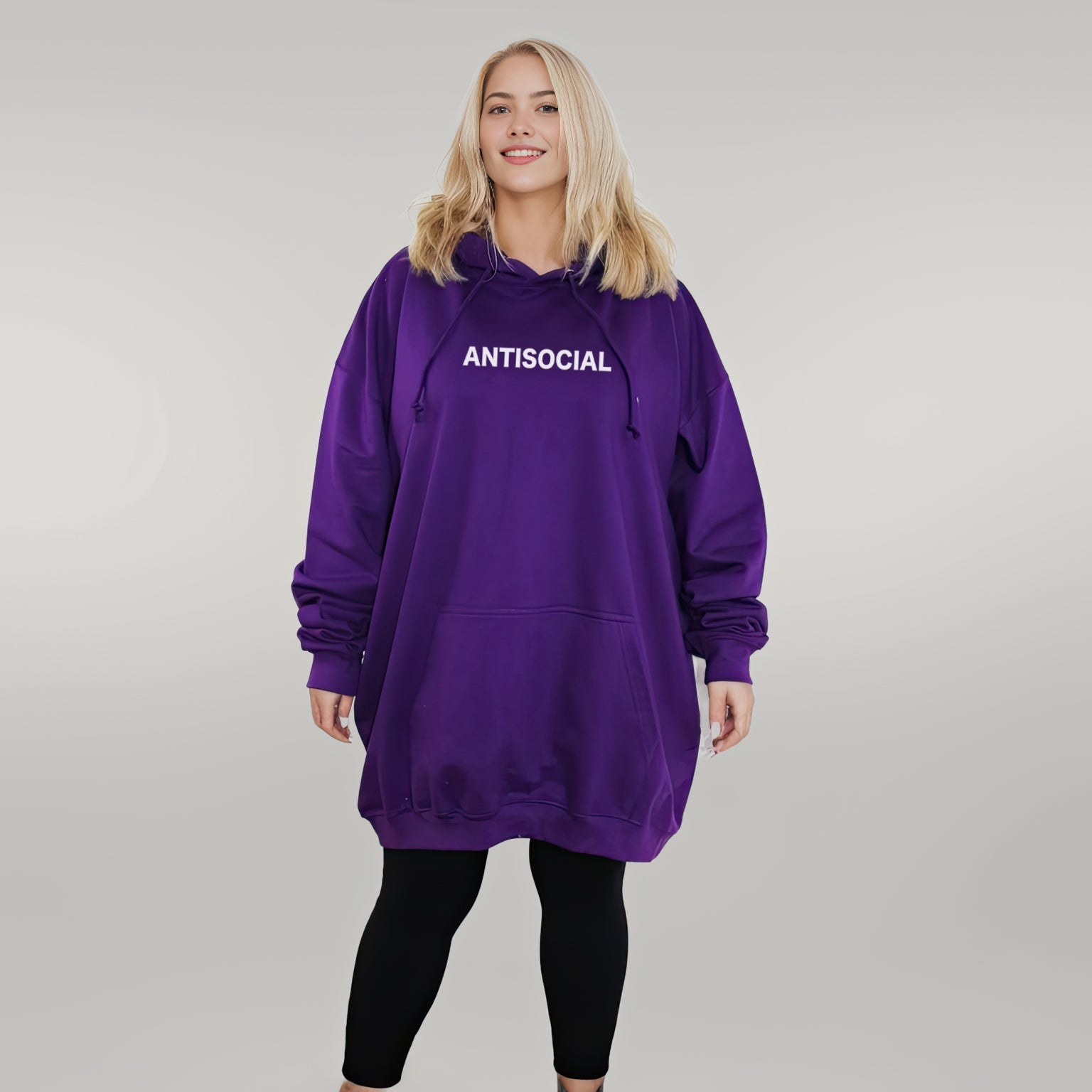 Antisocial - Huge Oversized Comfy Original Hoody from Huge Hoods