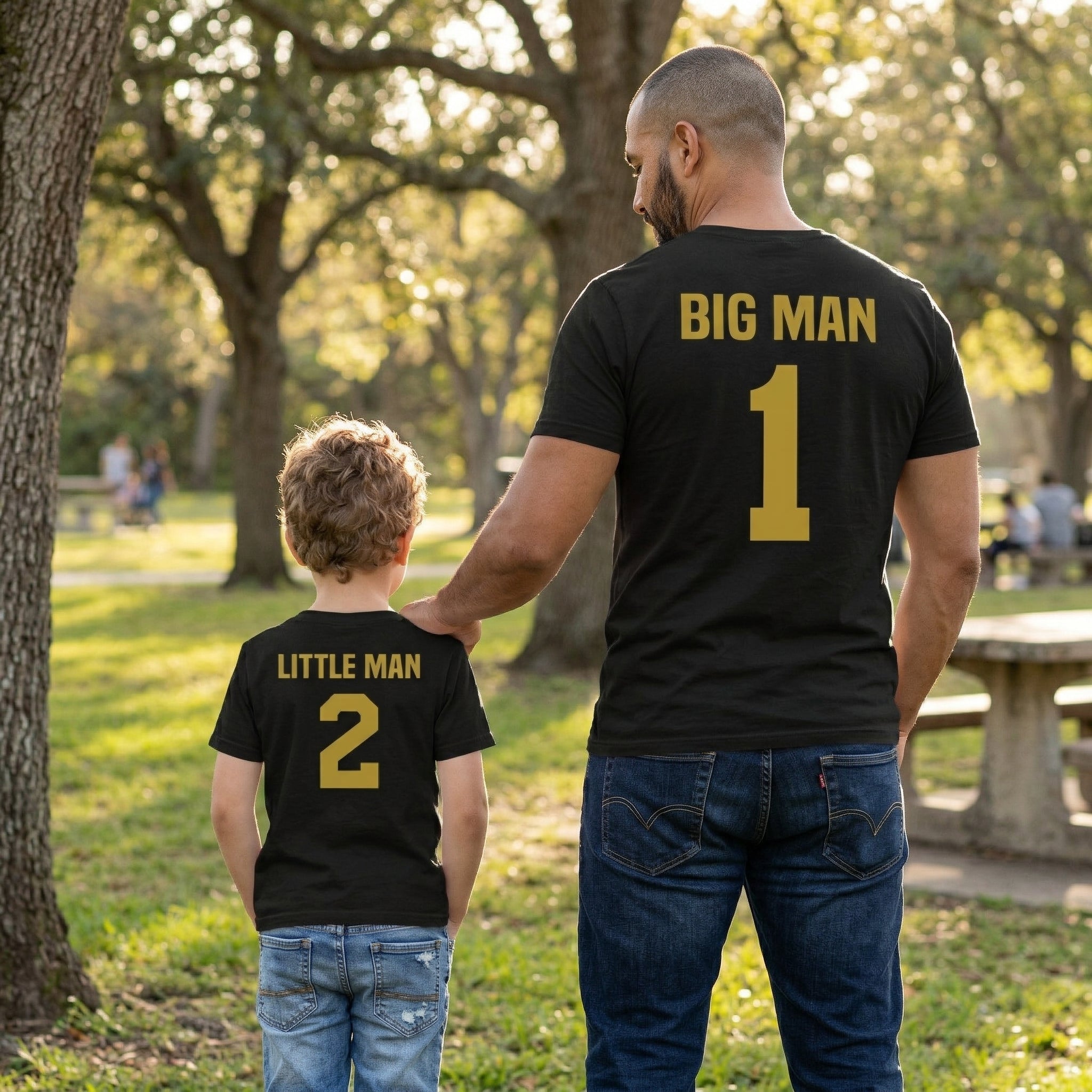 Großer Mann &amp; Kleiner Mann – T-Shirt &amp; Body / T-Shirt – (separat erhältlich)