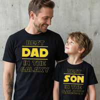 Bester Vater und Sohn der Galaxis – Baby-/Kinder-T-Shirt und Herren-T-Shirt – (separat erhältlich)