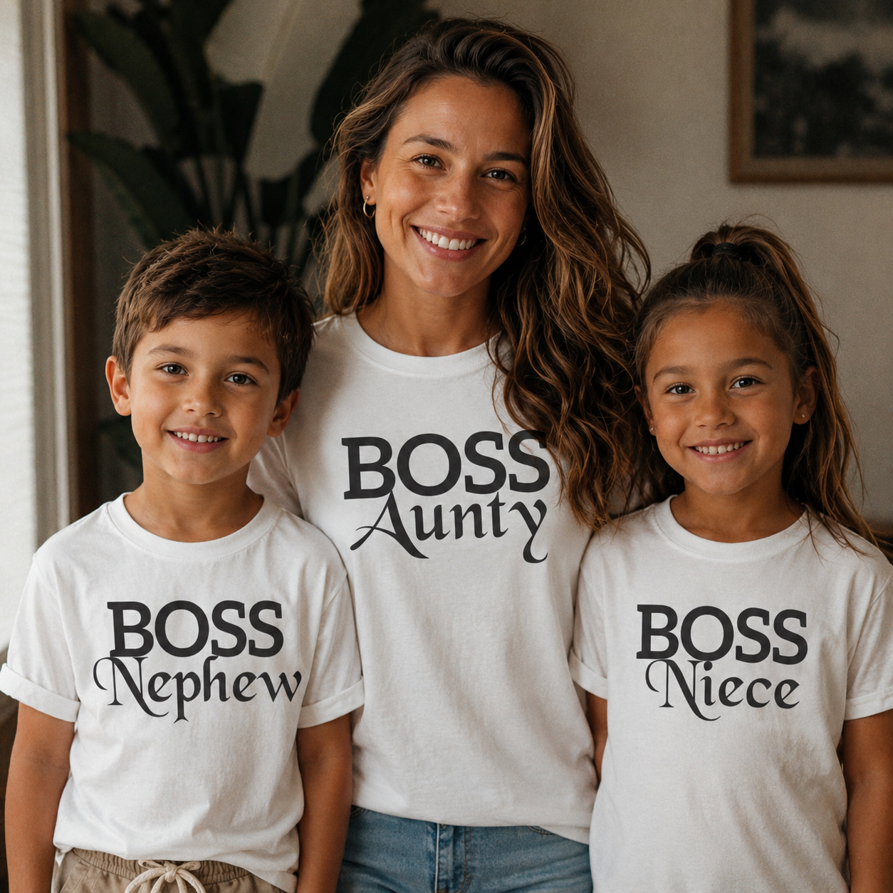 Boss Nephew, Niece & Aunty - Aunty Matching Set - (Sold Separately)