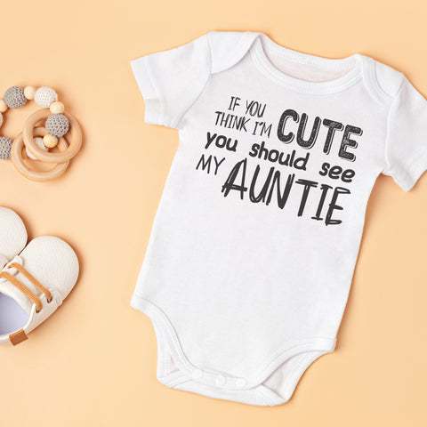 Auntie baby onesie deals