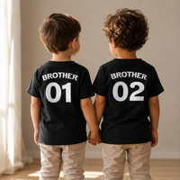 Brother 01 02 - Matching Brothers Set - Matching Sets - 0M upto 14 years - (Sold Separately)