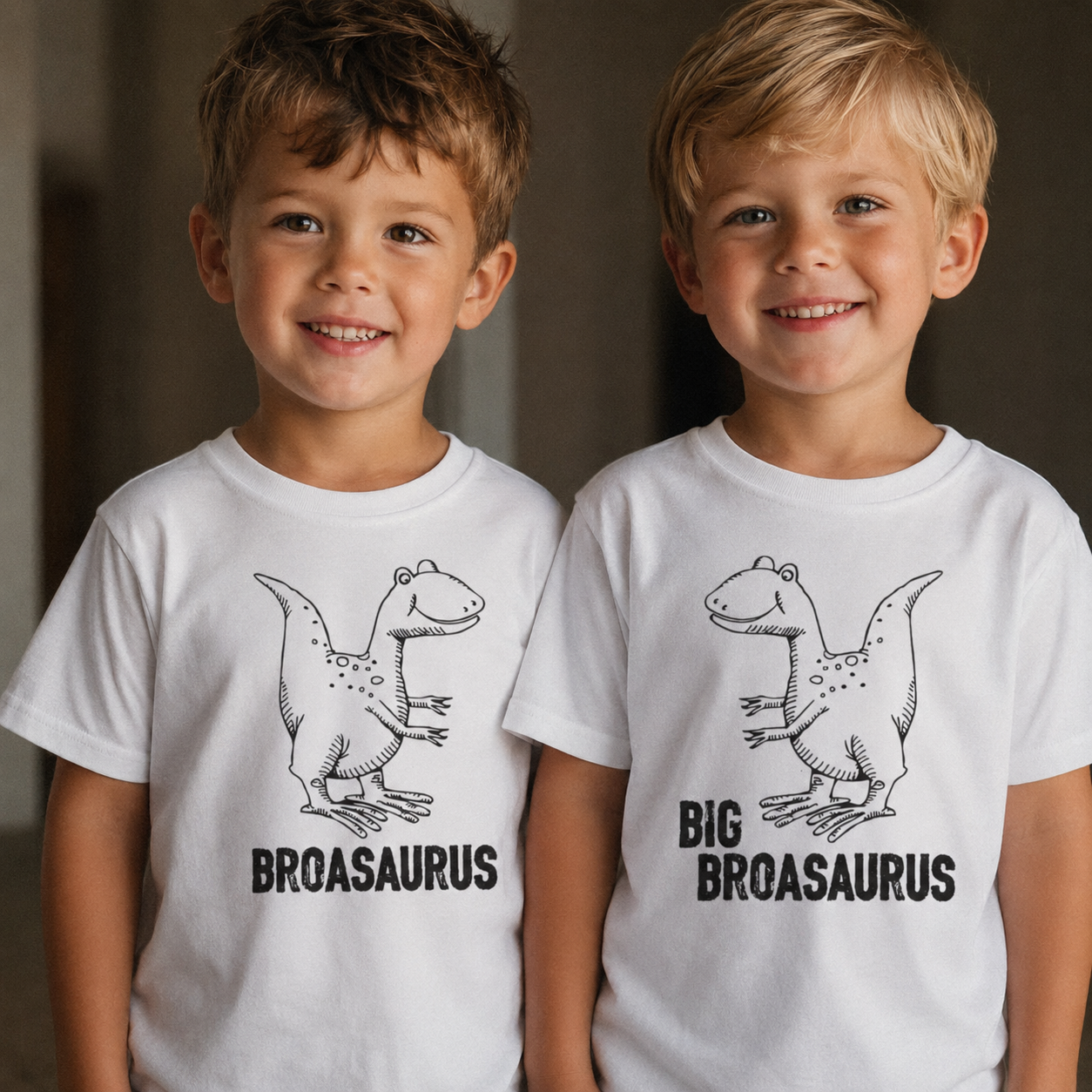 Broasaurus & Big Broasaurus - Matching Brothers Set - Matching Sets - 0M upto 14 years - (Sold Separately)