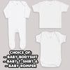 Working 9 To 5 - Baby Bodysuit (Choice of Style)