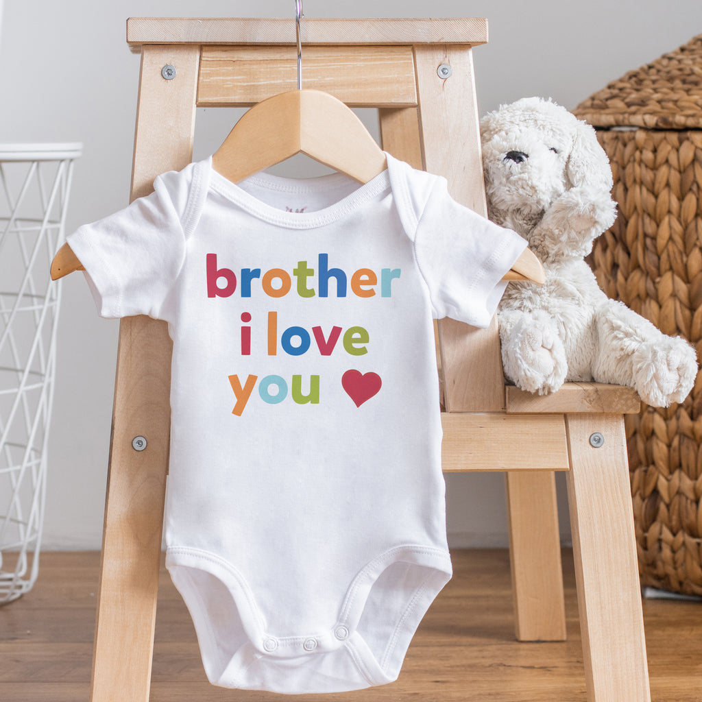 Brother I Love You - Baby Bodysuit