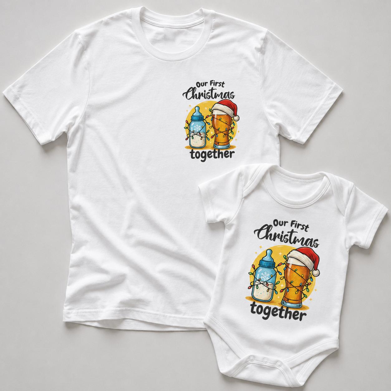 Our First Christmas Baby Gift Set - Set of 2 - Baby Gift Set