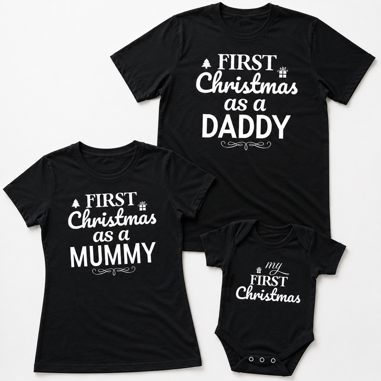 First Christmas - Family Matching Christmas Tops - (Sold Separately)