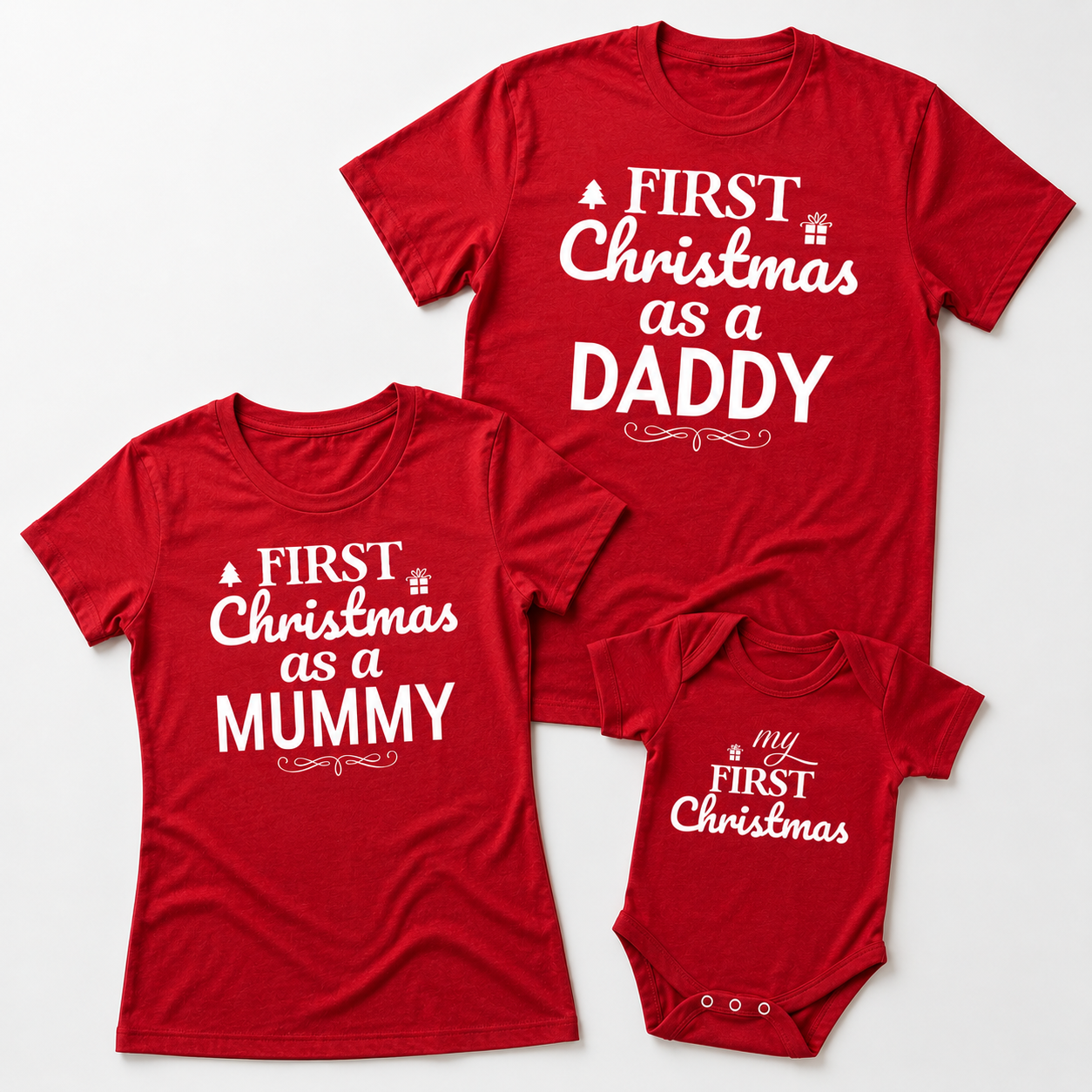 First Christmas - Family Matching Christmas Tops - (Sold Separately)