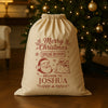 PERSONALISED Name Merry Christmas Special Delivery - Christmas Santa Sack