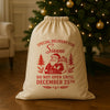 PERSONALISED Special Delivery For - Do Not Open - Christmas Santa Sack