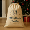 PERSONALISED Delivered By Santa Claus For - Christmas Santa Sack