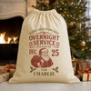 PERSONALISED Overnight Service Deliver By Dec 25 - Christmas Santa Sack