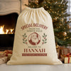PERSONALISED Special Delivery From The North Pole - Christmas Santa Sack