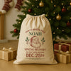 PERSONALISED From The North Pole - Christmas Santa Sack