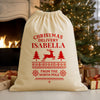 PERSONALISED Christmas Delivery From The North Pole - Christmas Santa Sack