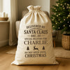 PERSONALISED Special Delivery For Name - Christmas Santa Sack