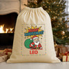 PERSONALISED Merry Christmas Boom - Christmas Santa Sack
