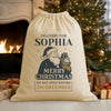 PERSONALISED Delivery For Name Merry Christmas - Christmas Santa Sack
