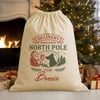 PERSONALISED Delivery From Santa - Christmas Dog Santa Sack