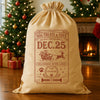PERSONALISED Dog Treats & Toys - Christmas Dog Santa Sack