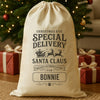 PERSONALISED Christmas Eve Special Delivery - Christmas Eve Dog Santa Sack