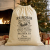 PERSONALISED Reindeer Deliveries Special Delivery - Christmas Santa Sack