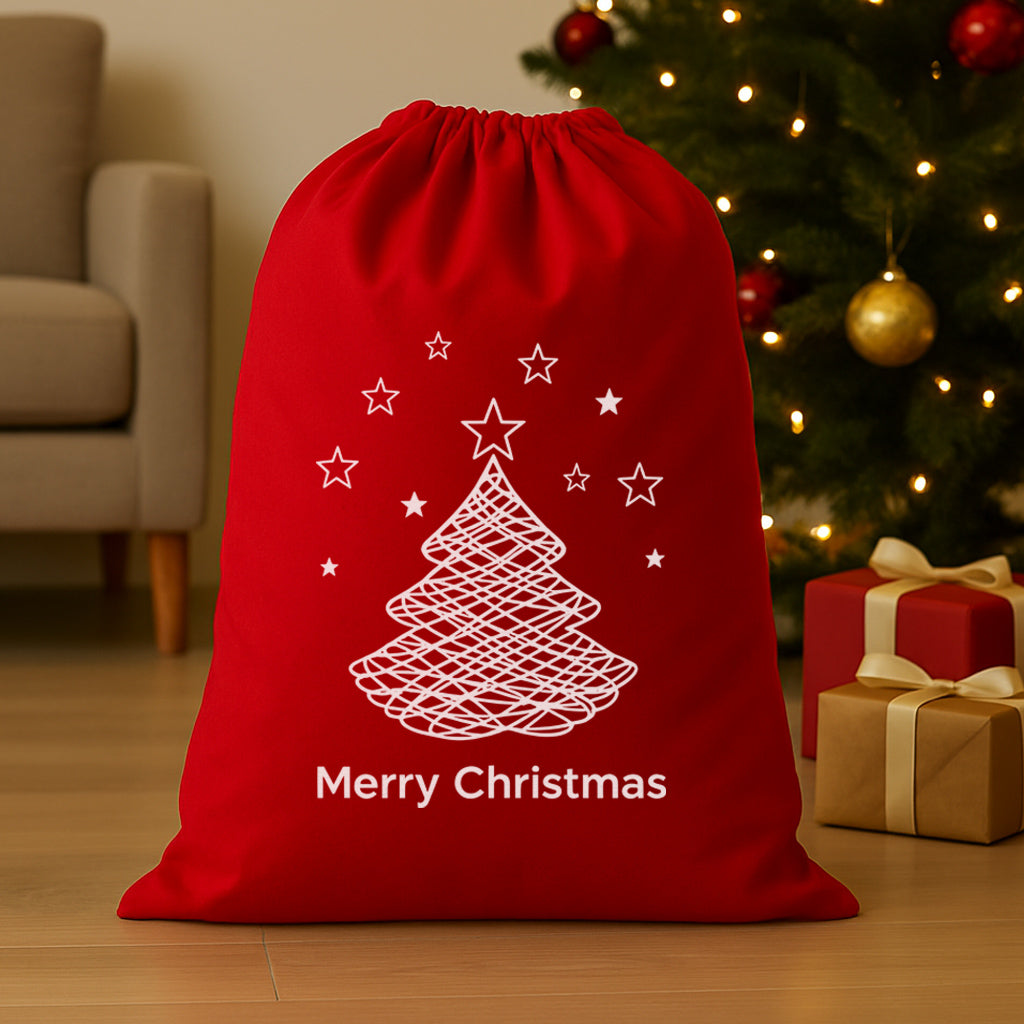 Merry Christmas - Christmas Santa Sack