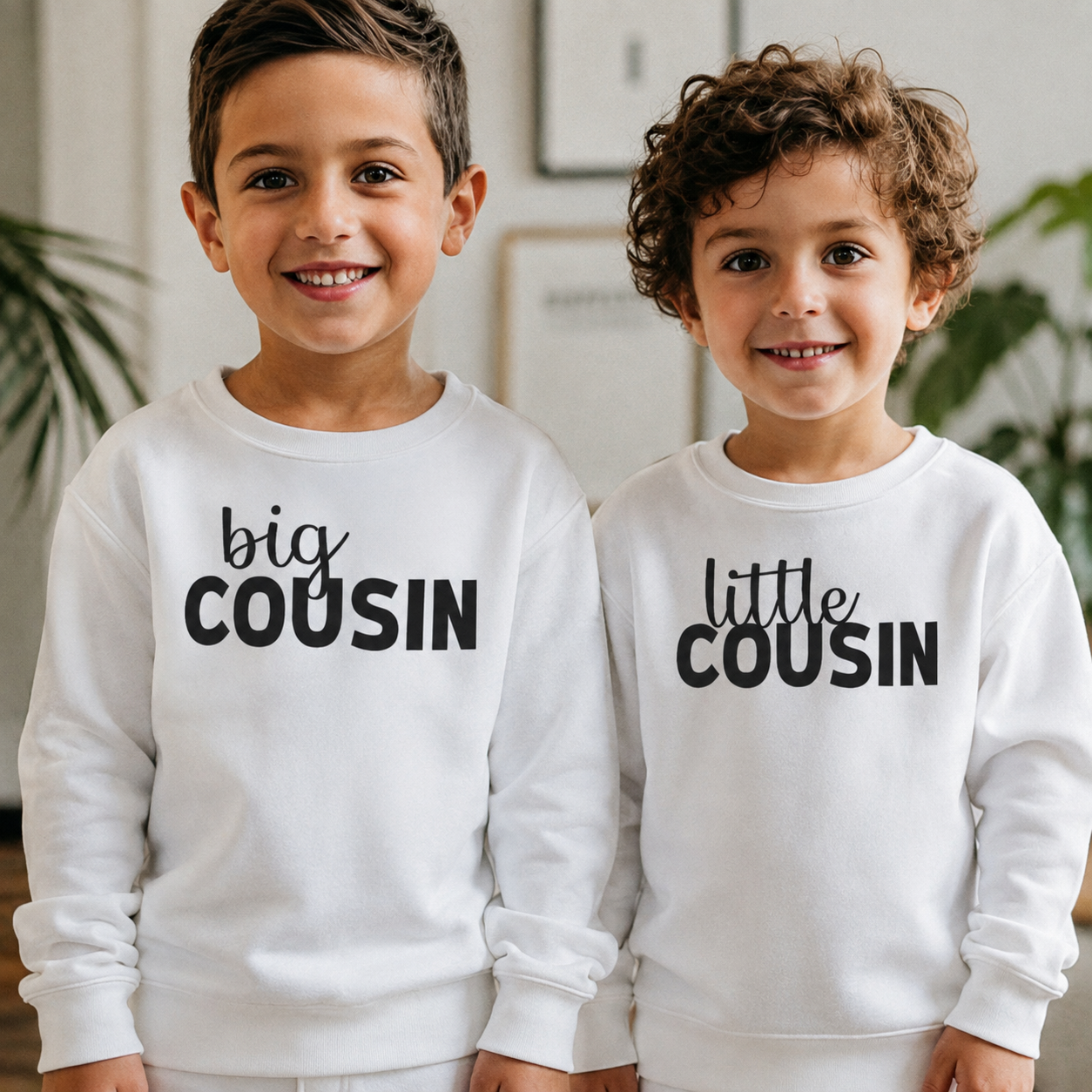 Big Cousin & Little Cousin - Matching Cousins Set - Selection Of Clothing - 0M to 14 years - (Sold Separately)