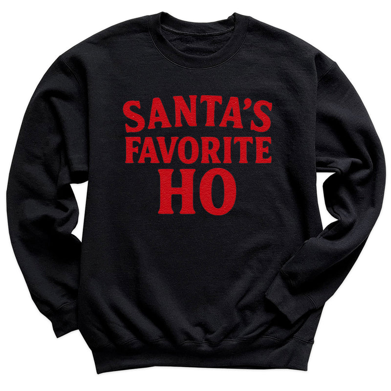 Santa Favorite Ho - Christmas Jumper Sweatshirt - All Sizes