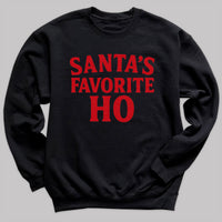 Santa Favorite Ho - Christmas Jumper Sweatshirt - All Sizes