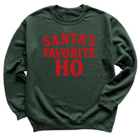 Santa Favorite Ho - Christmas Jumper Sweatshirt - All Sizes