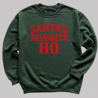 Santa Favorite Ho - Christmas Jumper Sweatshirt - All Sizes