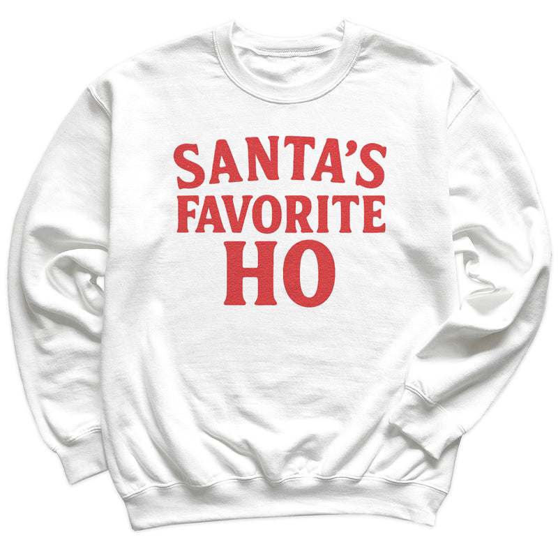 Santa Favorite Ho - Christmas Jumper Sweatshirt - All Sizes