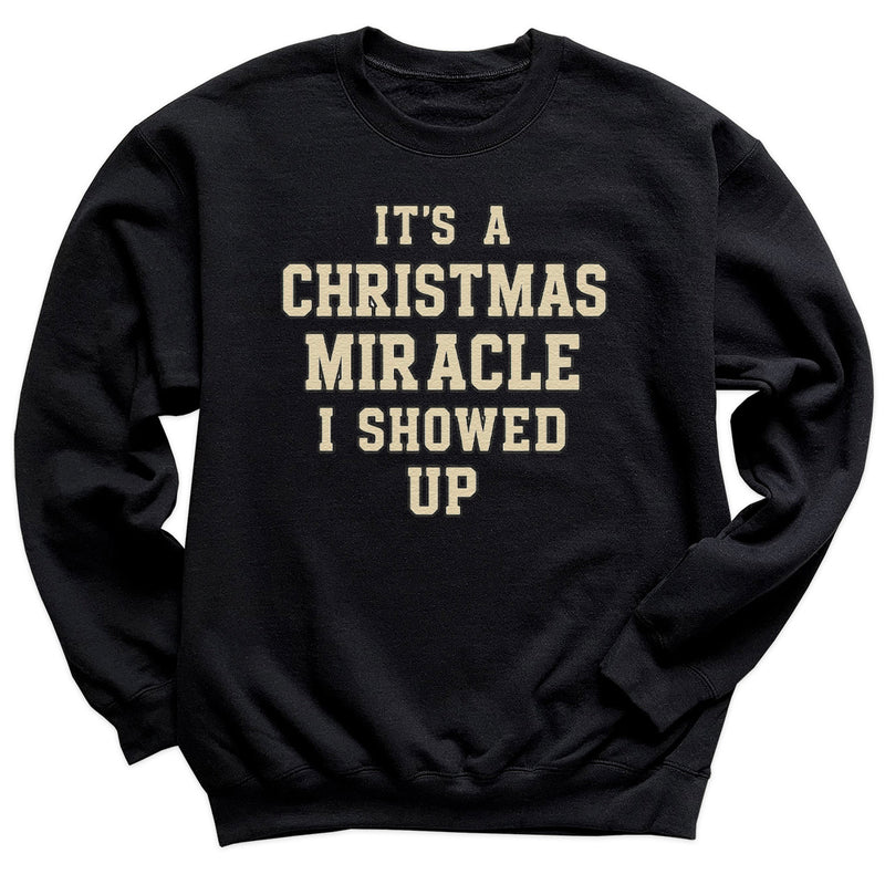 It's A Christmas Miracle - Christmas Jumper Sweatshirt - Adult & Kids - All Sizes