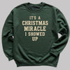 It's A Christmas Miracle - Christmas Jumper Sweatshirt - Adult & Kids - All Sizes