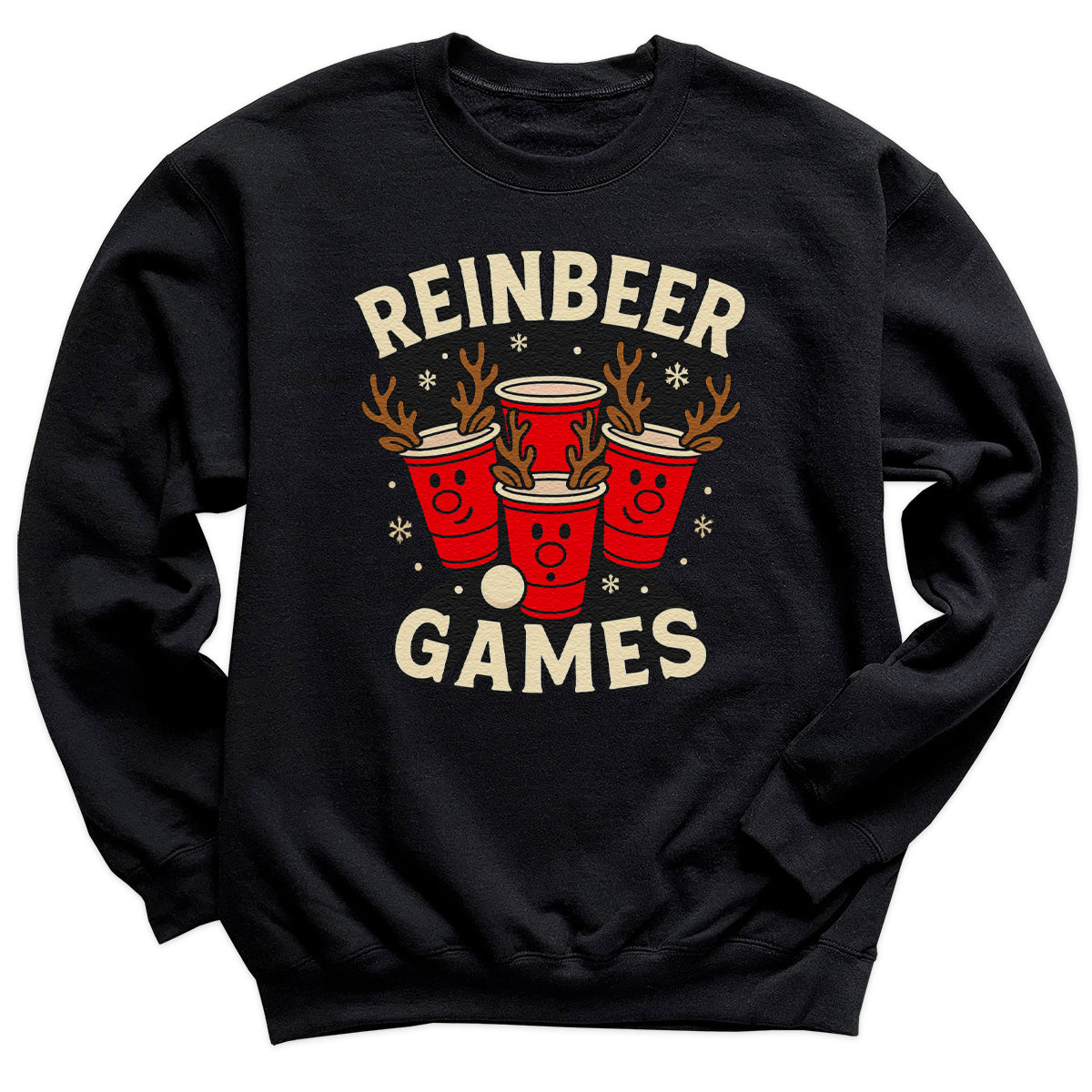 Reinbeer Games - Christmas Jumper Sweatshirt - All Sizes