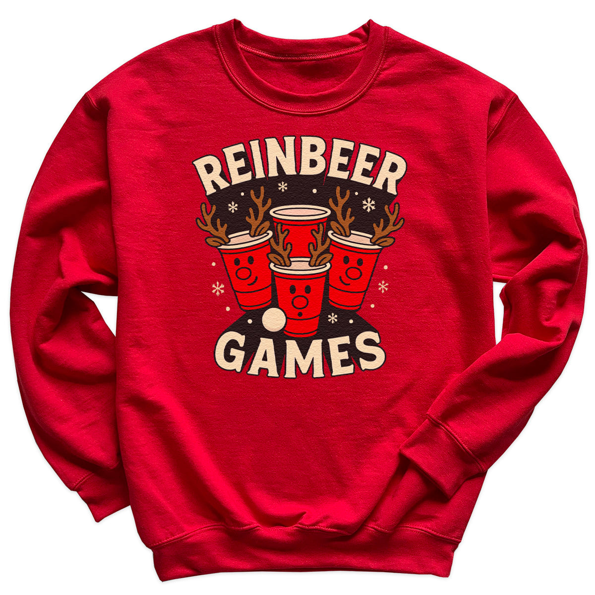 Reinbeer Games - Christmas Jumper Sweatshirt - All Sizes