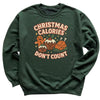Christmas Calories Don't Count - Christmas Jumper Sweatshirt - All Sizes