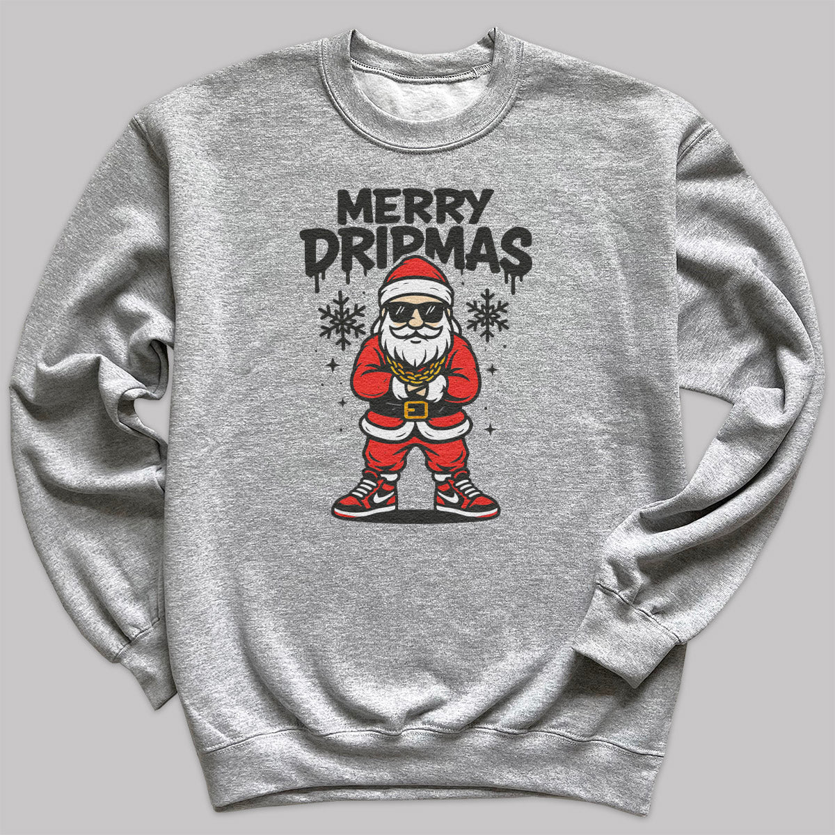 Merry Dripmas - Christmas Jumper Sweatshirt - Adult & Kids - All Sizes