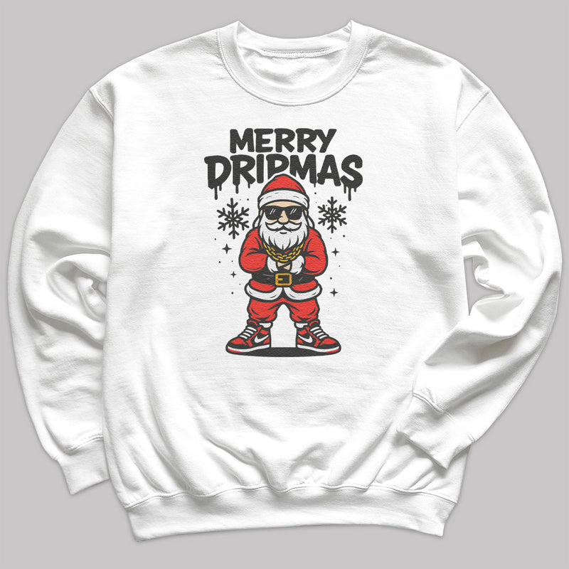 Merry Dripmas - Christmas Jumper Sweatshirt - Adult & Kids - All Sizes