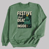 Festive But Dead Inside - Christmas Jumper Sweatshirt - All Sizes